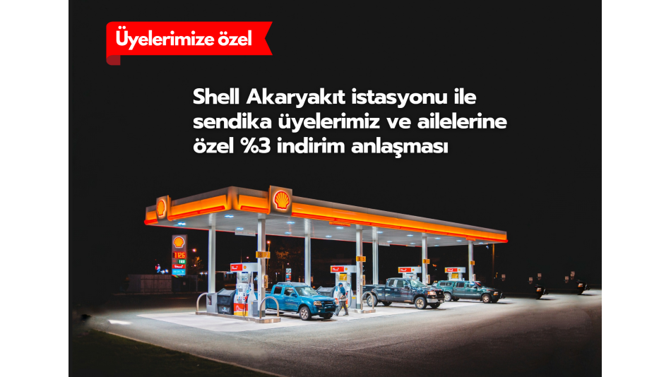 HEMŞİRE BİRLİĞİ ÜYELERİNE ÖZEL SHELL AKARYAKIT İİNDİRİMİ